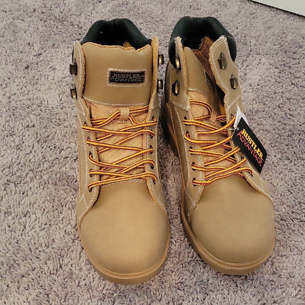 Rustler Advantage Tan Work Boots